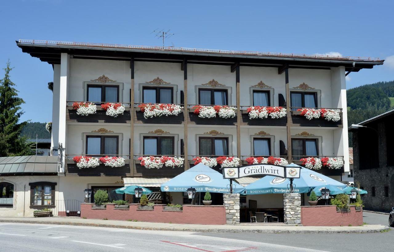 Hotel Restaurant Gradlwirt Niederndorf  Exteriör bild